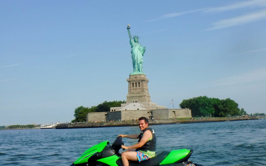 Jetskiing the Hudson + East River